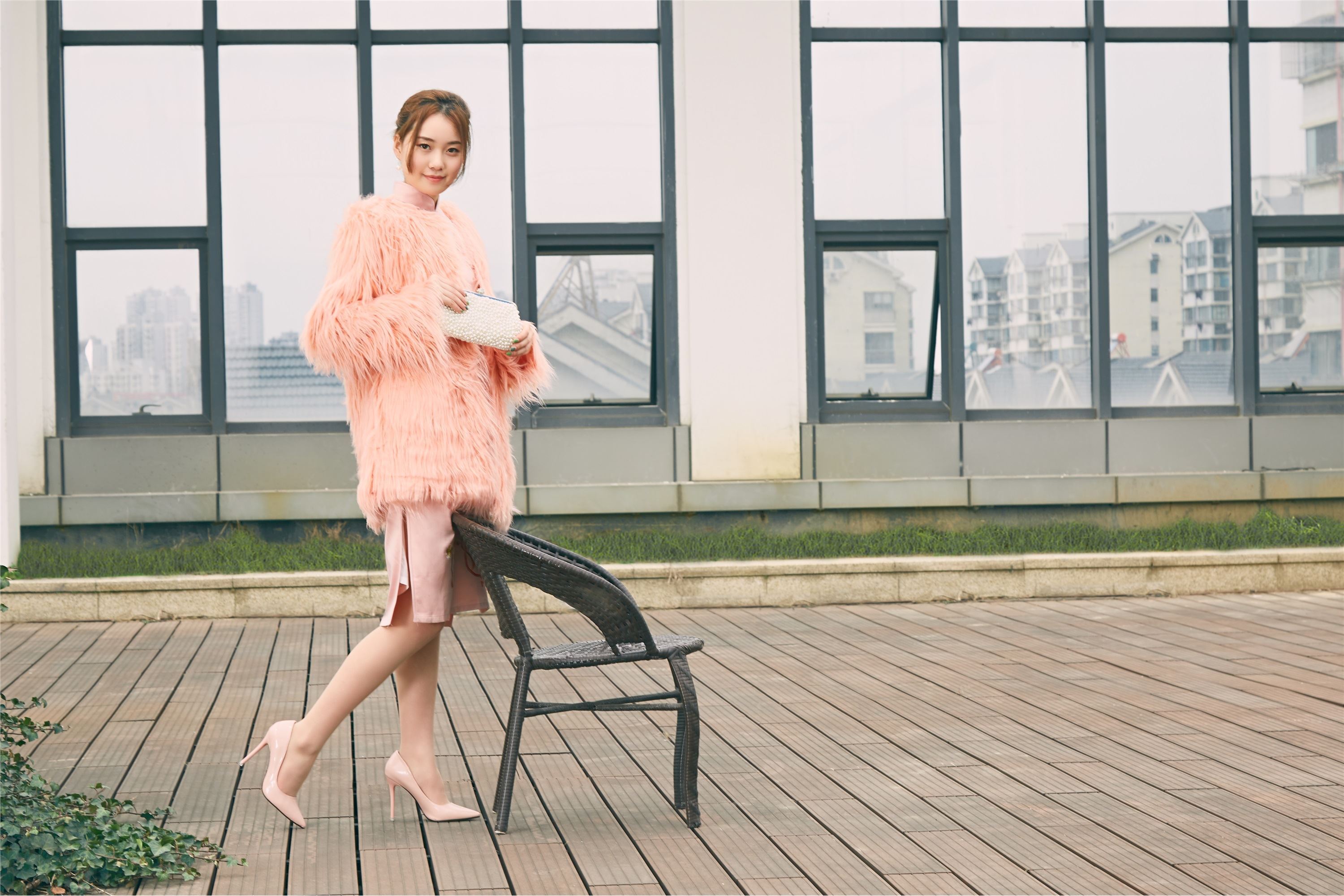 奈丝写真 NO.079 露露-捋捋被风吹乱的秀发